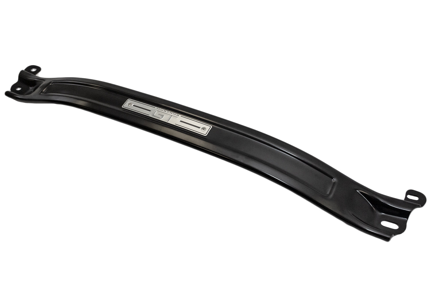 Ford Strut Tower Brace (Black) with GT Plaque for Mustang 2015-22 | #FR3Z-16A200-D - Available from NEMESISUK.COM