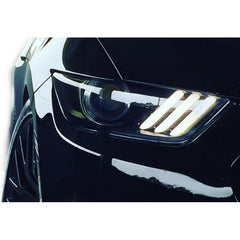 ANCHOR ROOM Front Headlight Amber Corner Tints (Options available) for Mustang 2015-17 | 15FM_HAC_T.  Available from NemesisUK.Com