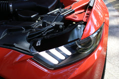 Front Headlight Top Vinyl Blackout Vinyl for Mustang 2015-17 | #15FM_HLTBO_G | Anchor Room