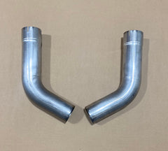 3" Catless Connection Pipes L&R for ARH Headers Only | 2011-14 Mustang GT500  | #MTSH5-13300ELBOWSNC | American Racing Headers