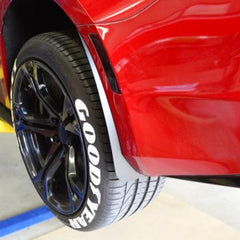 Deluxe Front & Rear Rock Guards (Black) for Camaro 2016-24 | #03116804 | ZL1 Addons