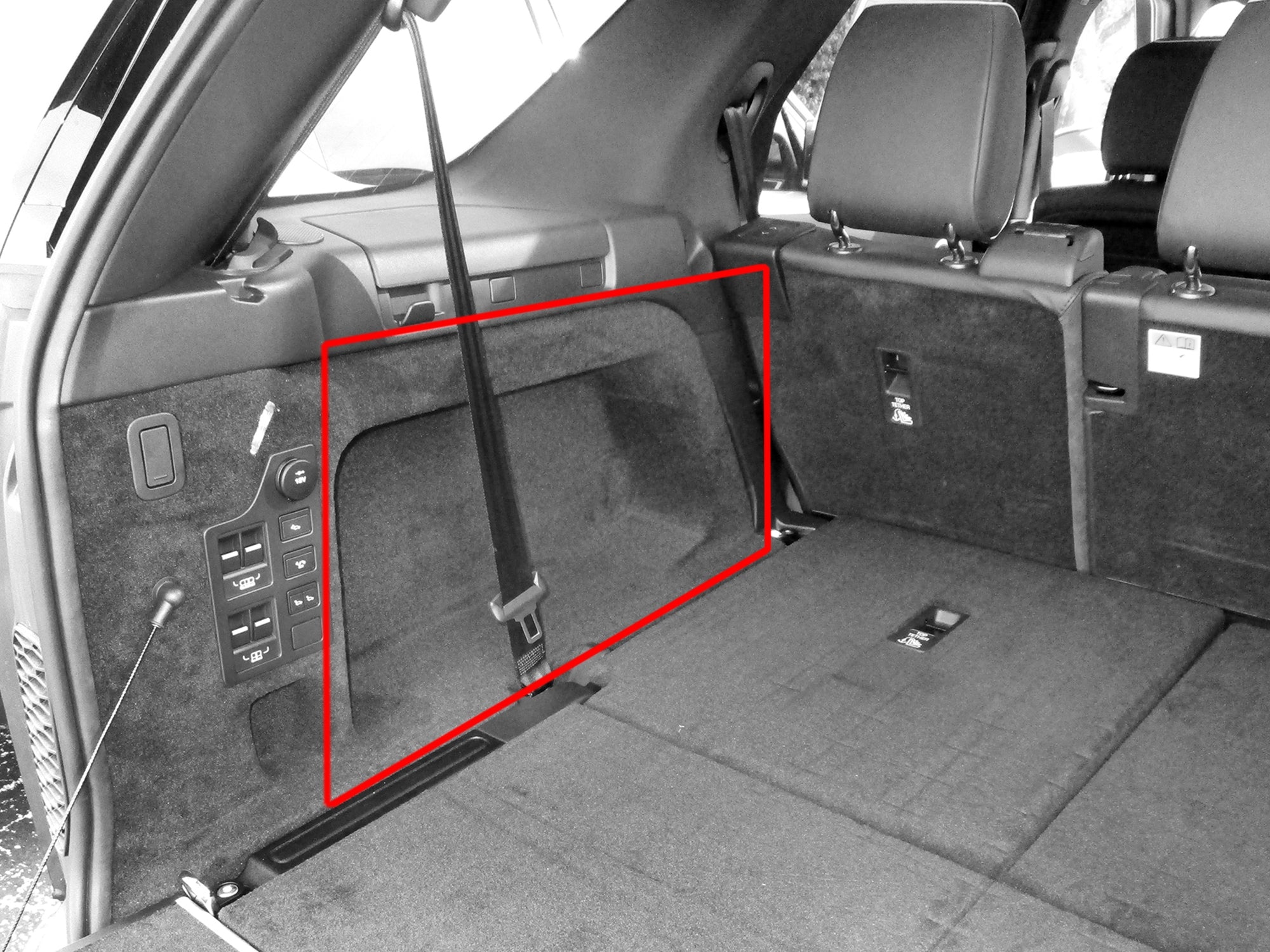 Land Rover Discovery Boot Liner Fits Years 2017-20 from WeatherTech #401044