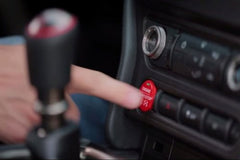 Red Starter Button for Mustang 2015-17 | #M-10B776-MR | Ford Performance