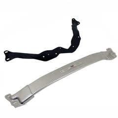OE GT350R Strut Tower Brace (Silver) ft. Ford Performance Logo for Mustang 2015-23 | #M-20201-GT350 | Ford Performance