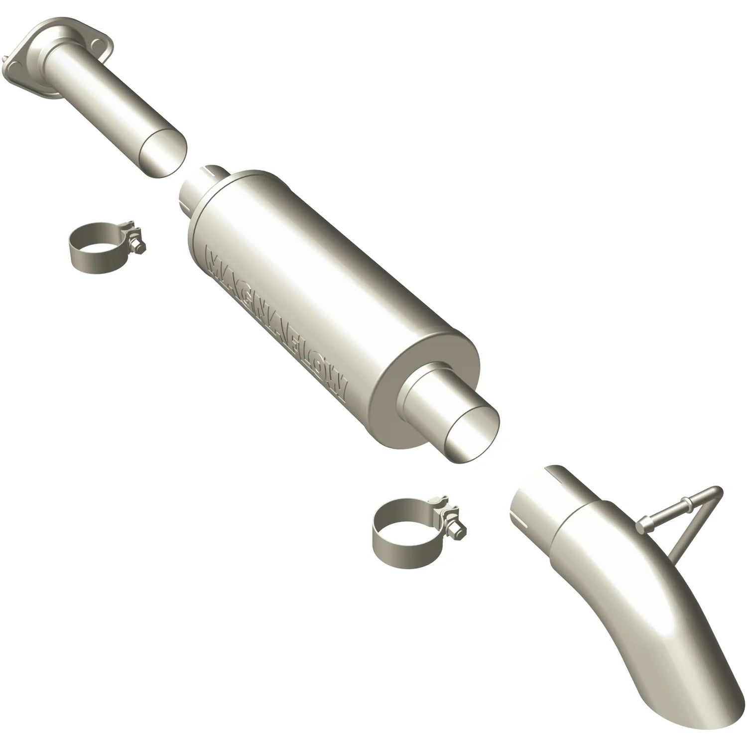 Off Road Pro Series Cat-Back Exhaust for Jeep Wrangler Unlimited 4.0L I6 2004-06 | #17121 | MagnaFlow - Available from NEMESISUK.COM