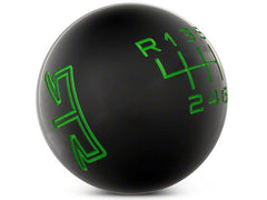 RTR Shift Knob (Black/Green) for Mustang 2015-23 | #389555