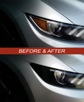 Front Headlight Amber Corner Tints (Options available) for Mustang 2015-17 | #15FM_HAC | Anchor Room