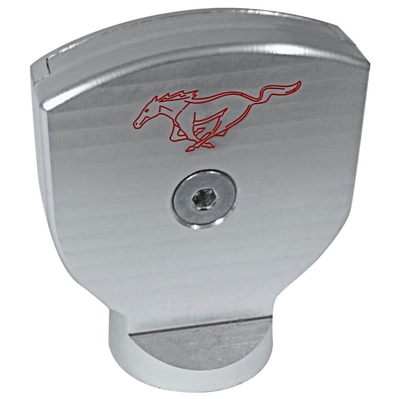 DRAKE Oil Dipstick Handle (Billet, ft. Pony) for Mustang 2015-23 | #FR3Z-6750-BL - Available from NEMESISUK.COM