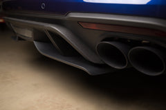 ROUSH Rear Valance Aero Foil Kit for Mustang 5.0L GT 2018-23 | #422085 - Available from NEMESISUK.COM