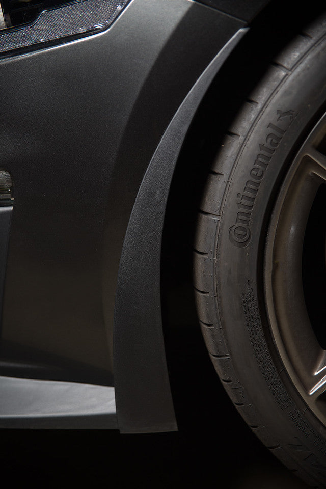 ROUSH Chin Spoiler and Wheel Shroud 3-Piece Aero Kit for Mustang 2018-23 | #422082 - Available from NEMESISUK.COM