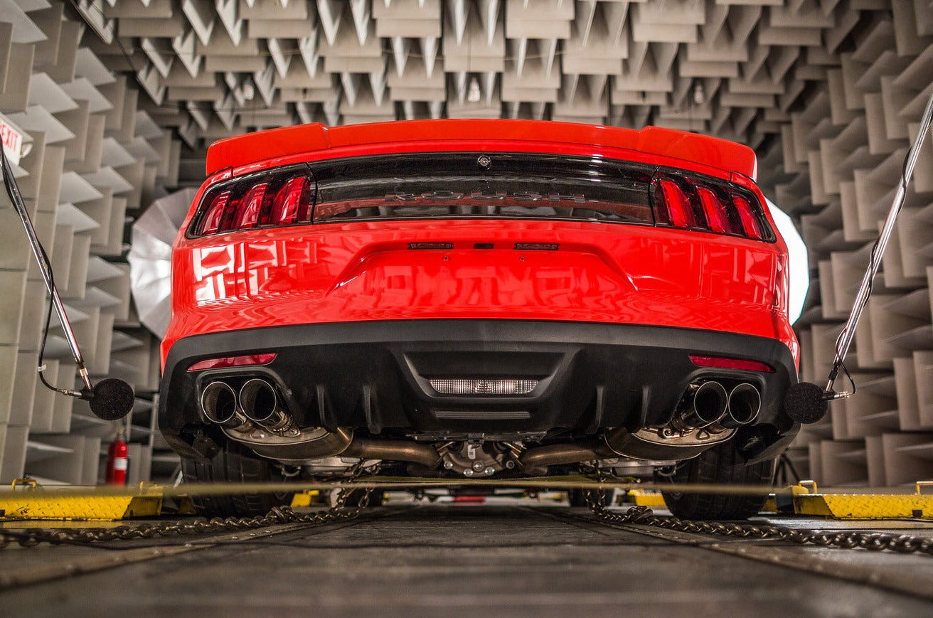 ROUSH Quad-Exhaust Rear Valance for Mustang 2015-17 (without Reversing Sensors) | #421894 - Available from NEMESISUK.COM
