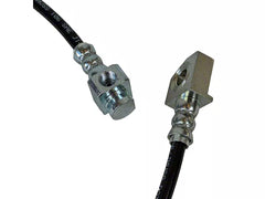 Stainless Steel Brake Line Kit Clear / Black for Mustang GT and EcoBoost (Without Magneride) 2015-23 | #22560 | J&M