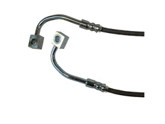 Stainless Steel Brake Line Kit Clear / Black for Mustang GT and EcoBoost (Without Magneride) 2015-23 | #22560 | J&M