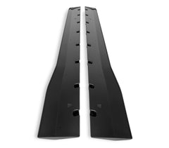 DRAKE Side Rocker Splitters (Black) for Mustang 2015-23 | #JR3B-6510129-AB - Available from NEMESISUK.COM