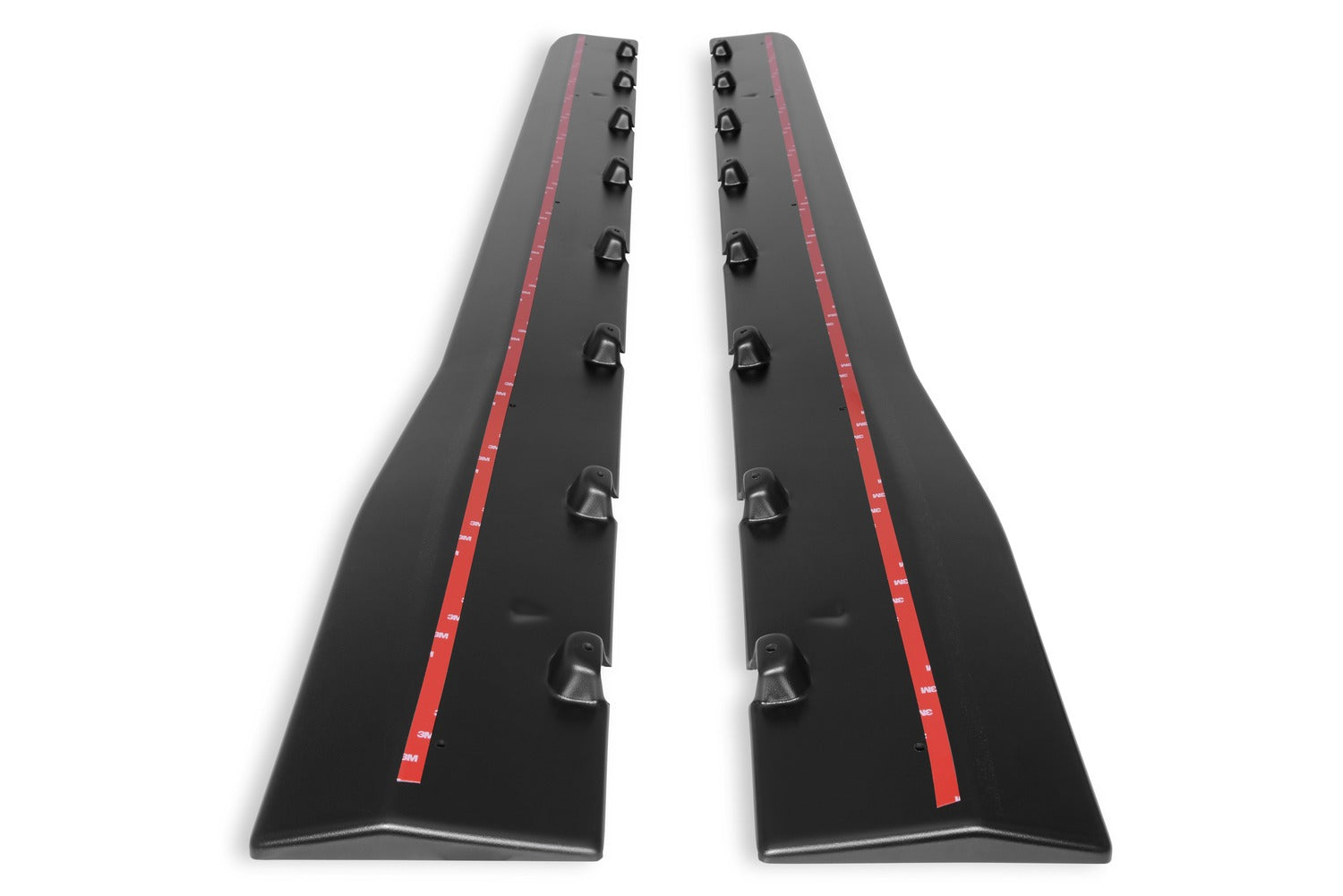 DRAKE Side Rocker Splitters (Black) for Mustang 2015-23 | #JR3B-6510129-AB - Available from NEMESISUK.COM