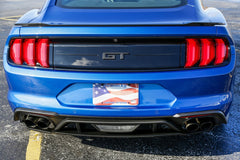 DRAKE Rear Diffuser (Black) for Mustang 5.0L GT 2018-23 | #JR3B-6540544-A - Available from NEMESISUK.COM