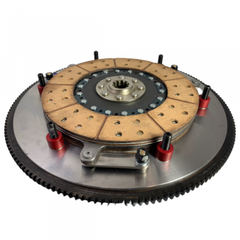 LETHAL PERFORMANCE LPX Twin Disc Clutch w/ Steel Flywheel for Mustang 5.0L GT 2011-17 | #LP-DL-LPX-ST-23