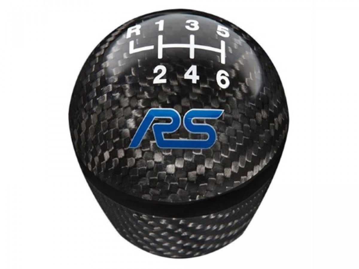 FORD PERFORMANCE 6-Speed Shift Knob (Carbon Fiber) for Focus RS 2016-18 | #M-7213-FRSCF