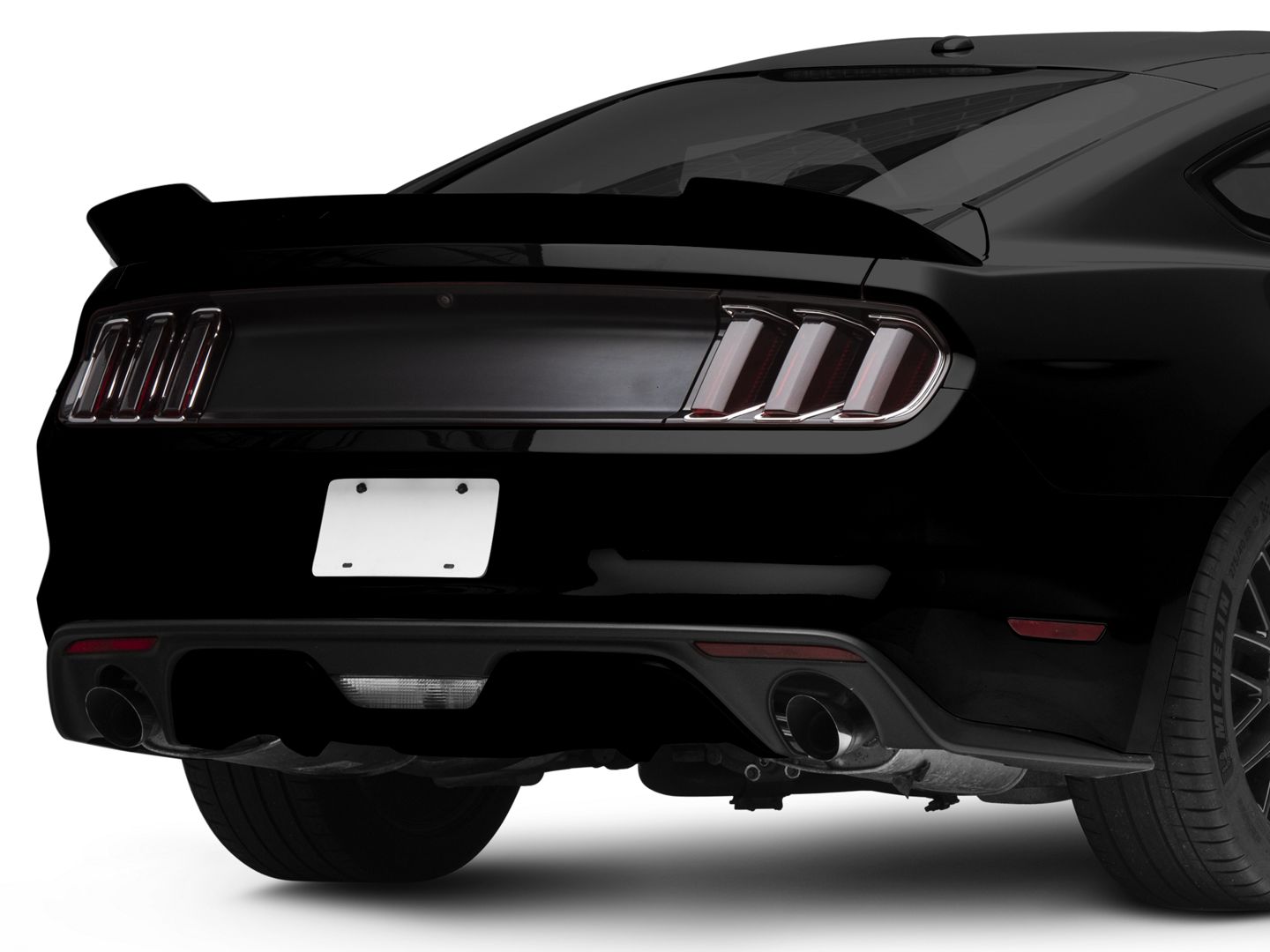 V-Series Rear Spoiler Gloss Black for Mustang 2015-23 | #389852 | MMD - Available from NEMESISUK.COM
