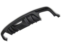 Quad Exhaust Rear Diffuser (Textured Black) for Mustang 2015-17 | MP Concepts | #MU15-18GT-DF-QUAD