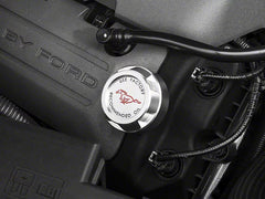 Oil Cap Cover (Billet) for Mustang 2015-17 | #FR3Z-6766-BL | Drake Muscle Cars - Available from NEMESISUK.COM