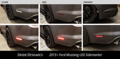 LED Sidemarkers for EU/UK Mustang 2015-23 | #DD5071/DD5072/DD5073 | Diode Dynamics