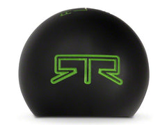Shift Knob (Black/Green) for Mustang 2015-23 & 2024+ | #389555 | RTR