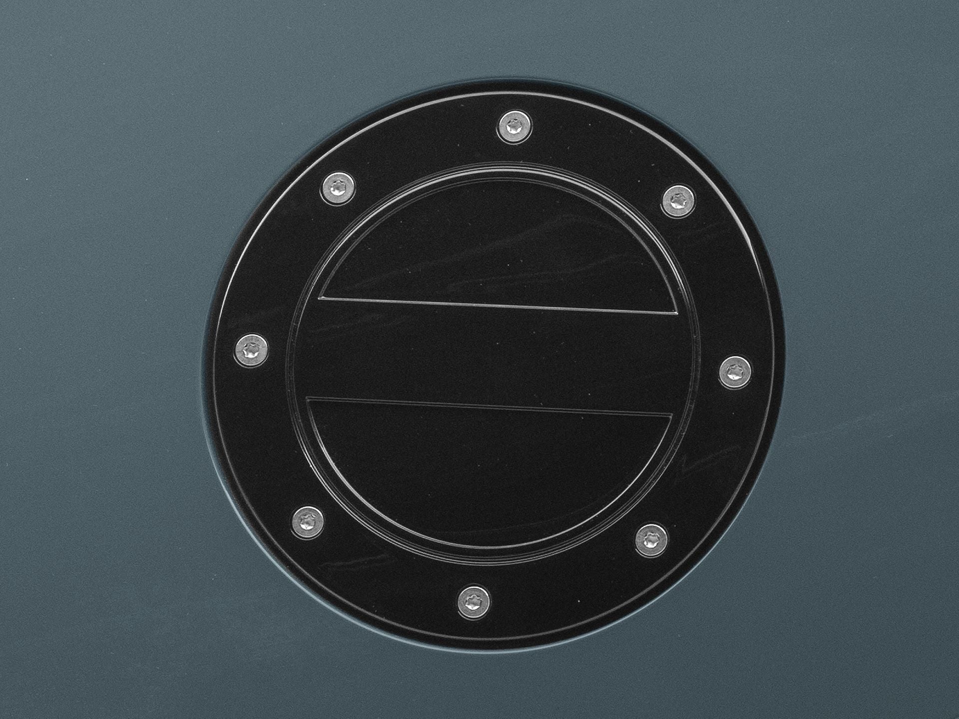 Bullitt Style Fuel Door Cover for Mustang 2024+ | #444351/2/3 | SpeedForm - Available from NEMESISUK.COM