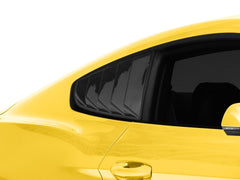 Vintage Quarter Window Louvres (Gloss Black) for Mustang 2015-23 | #403361 | SpeedForm - Available from NEMESISUK.COM