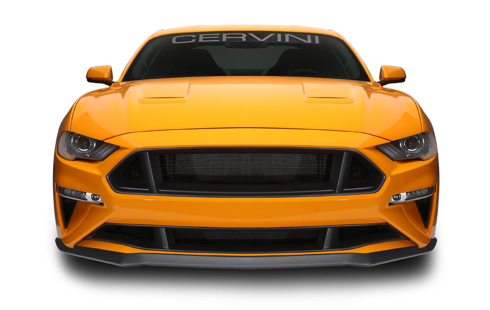 CERVINIS C-Series Upper Grille for Mustang 2018-23 | #4463-MB - Available from NEMESISUK.COM