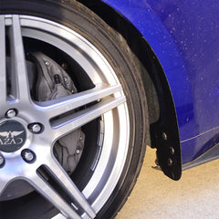 Deluxe Front & Rear Rock Guards (Textured Black) for Mustang 2015-23 | #03154804 | ZL1 Addons - Available from NEMESISUK.COM