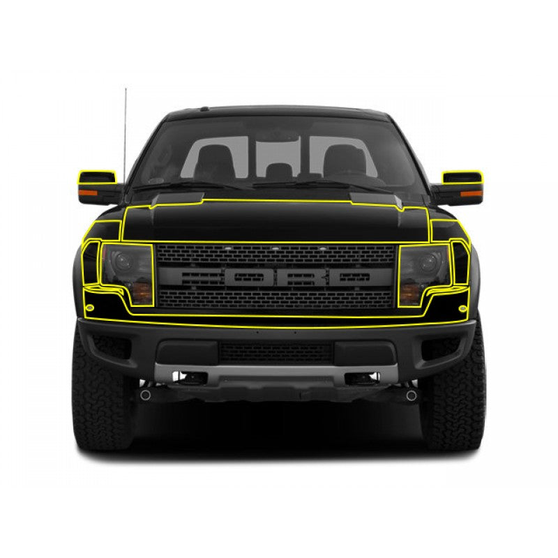 ANCHOR ROOM Paint Protection Vinyl Film (Crystal Clear) for Raptor 2010-14 | 10FR_PP. Available from NemesisUK.Com