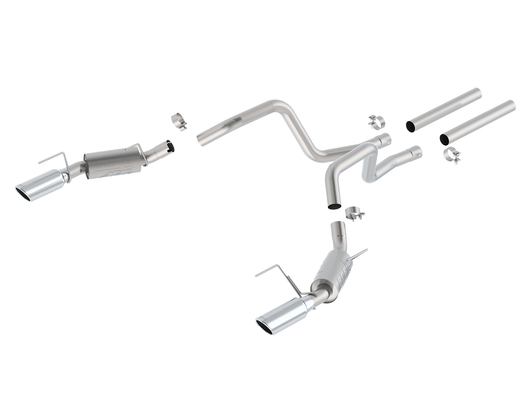 Borla Cat-Back ATAK Performance Exhaust MUSTANG GT 2010#140329
