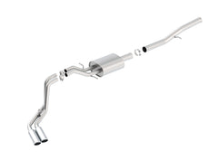 Borla Cat-Back ATAK Performance Exhaust SILVERADO 1500 2014-17 #140577