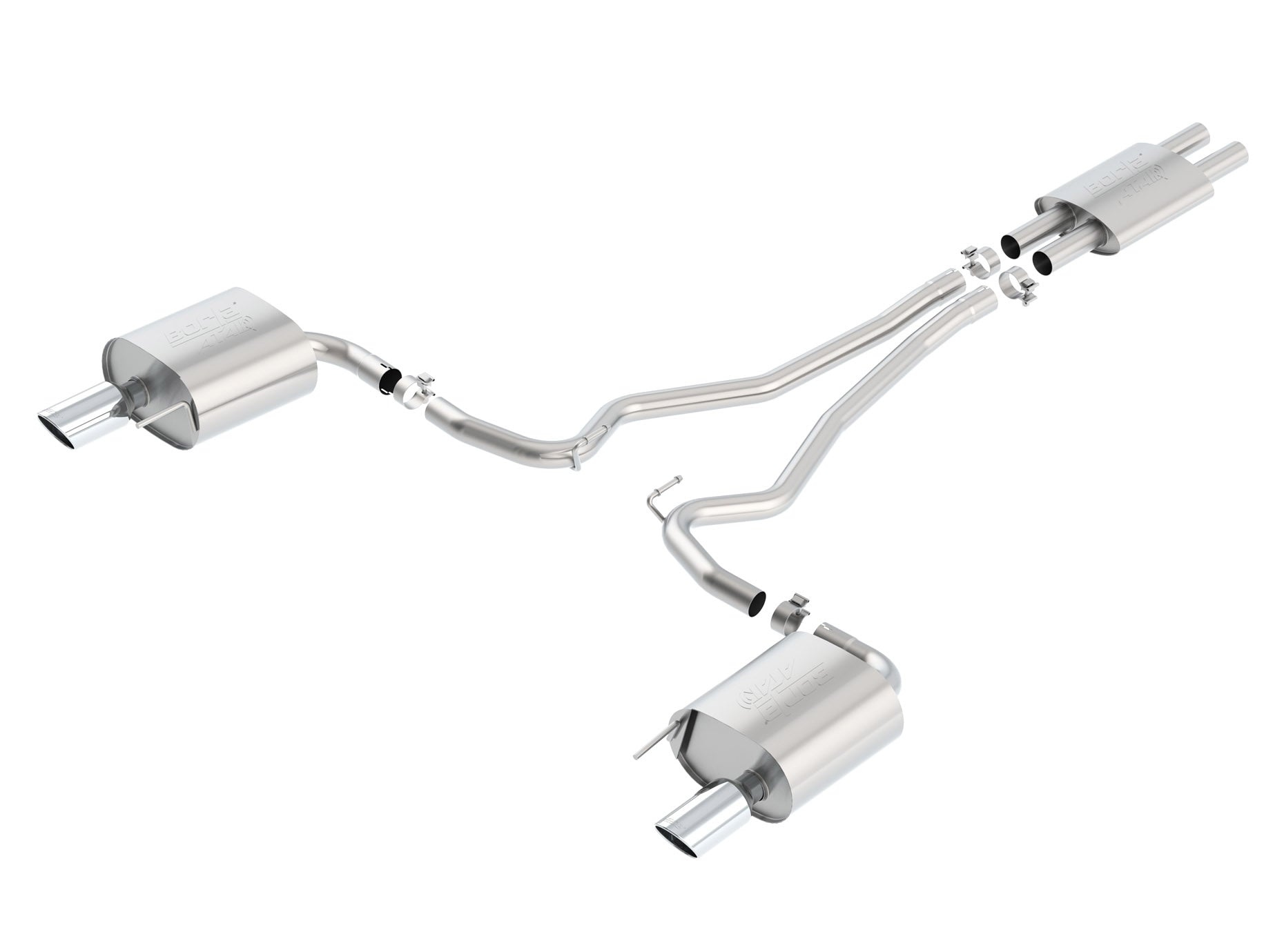Borla Cat-Back ATAK Performance Exhaust MUSTANG  2015-16#140588