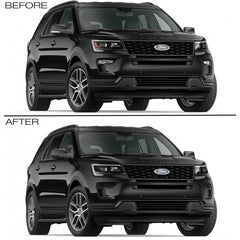 ANCHOR ROOM Front & Rear Lighting Tint Kit for Explorer 2016-19 | 16FE_FR. Available from NemesisUK.Com