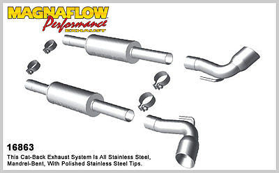 Magnaflow Cat-Back Exhaust (Polished Tips) for Dodge Viper 8.3L/8.4L 2003-10 | #16863