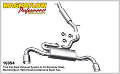 Audi TT Quattro 3.2L 2008-09 Sport Cat-Back Exhaust | #16994 | MagnaFlow