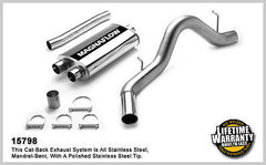 SUBURBAN / YUKON XL 2500 6.0L V8 00-06 Performance Exhaust 15798 | MagnaFlow