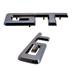 Ford GT Rear Emblem (Black Chrome) for Mustang GT 2015-22 | #EM0005GTBC - Available from NEMESISUK.COM