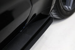 Side Rocker Splitters (Black) for Mustang 2018-23 | #402317 | RTR