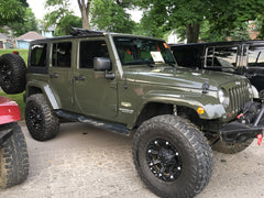 6 3/4 Inch Short Antenna for Jeep Wrangler / Gladiator 2007-23 | #A010-JP - Available from NEMESISUK.COM