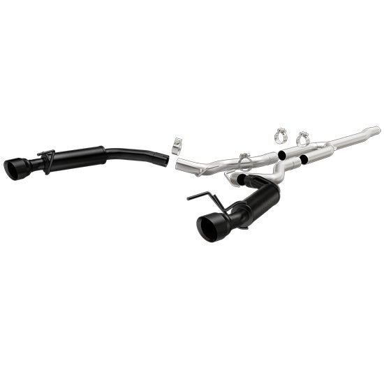 Magnaflow Cat-Back 'Competition' Exhaust (Black Tips) for Mustang 2.3L 2015-22 | #19256 - Available from NEMESISUK.COM