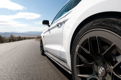 Side Rocker Splitters (Black) for Mustang 2018-23 | #402317 | RTR