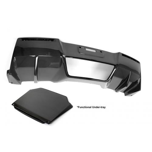 APR-Performance Rear Diffuser with Under-Tray Corvette 2014-18 #AB-277020