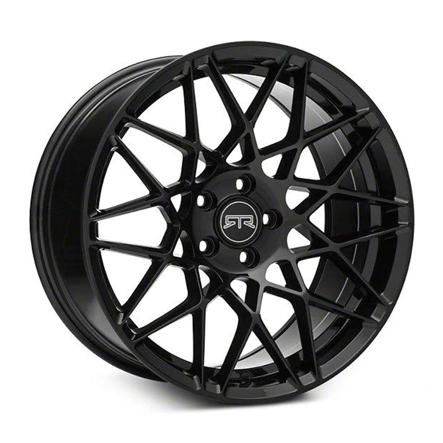 Tech Mesh Wheel Kits (Set of 4 in Square/Staggered Combo) for Mustang 2005-23 & 2024+ | RTR - Available from NEMESISUK.COM