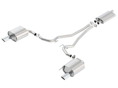 Borla Touring Cat-Back Exhaust for Mustang 2.3L EcoBoost (Euro) 2015-22 | #1014039 - Available from NEMESISUK.COM