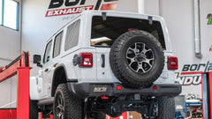 ATAK Axle-Back Exhaust (Ceramic Black) for Jeep Wrangler 2.0L 2018+ | #11964CB | Borla