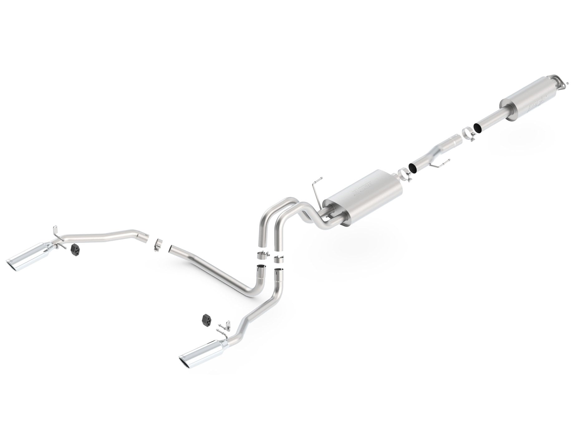 Borla Cat-Back S-Type Performance Exhaust F-150 Truck 2011-14#140416