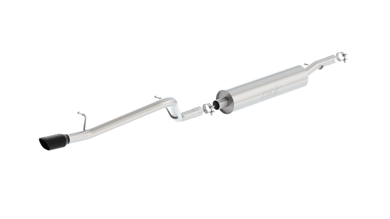 S-Type "Dirt Sport" Cat-Back Exhaust for Jeep Wrangler 3.6L 4-Door 2012-18 | #140479BC | Borla - Available from NEMESISUK.COM